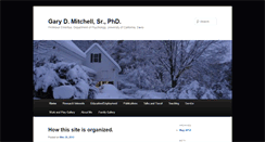Desktop Screenshot of profgarymitchell.com